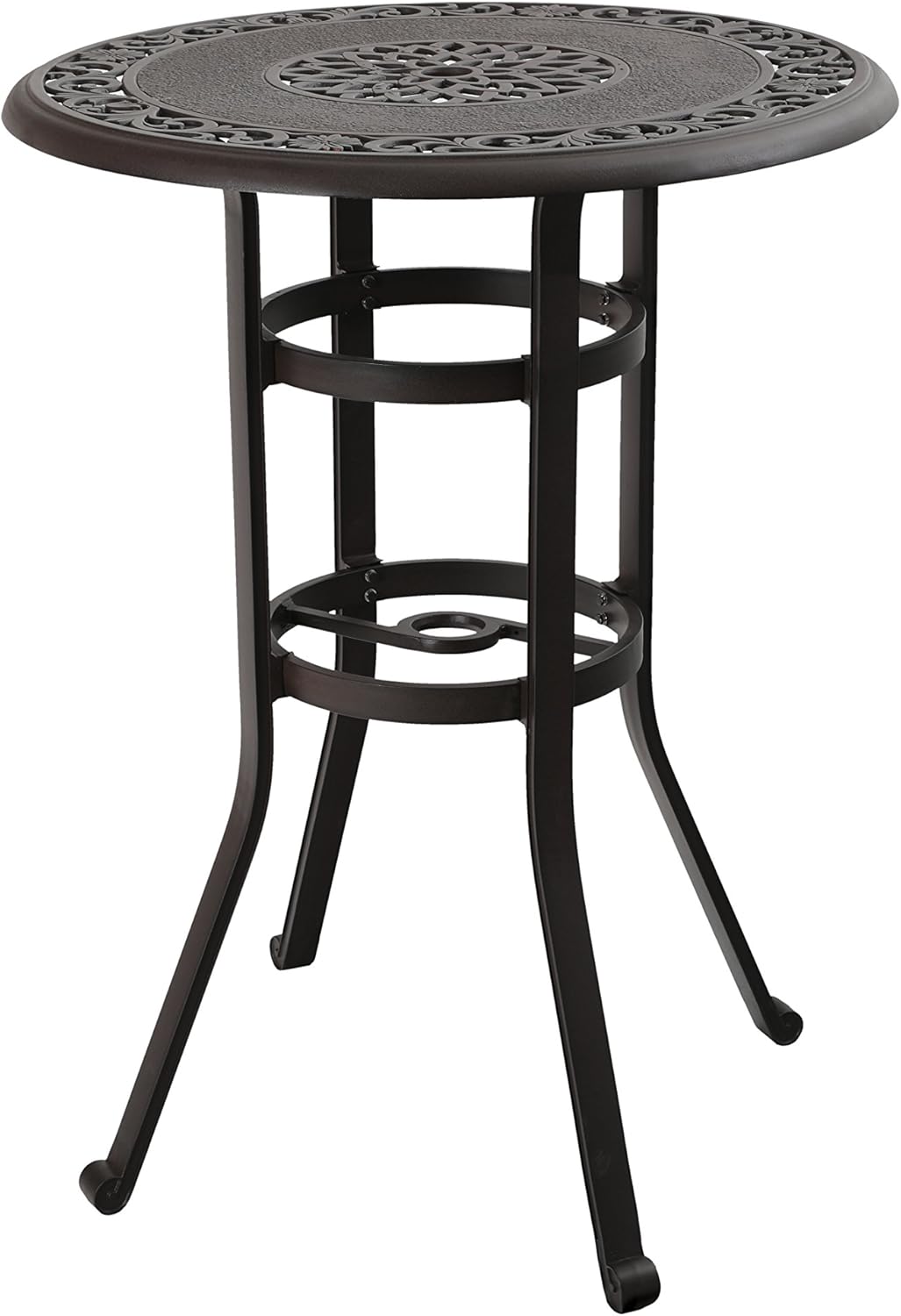 32 in Cast Aluminum Round Bistro Table S329
