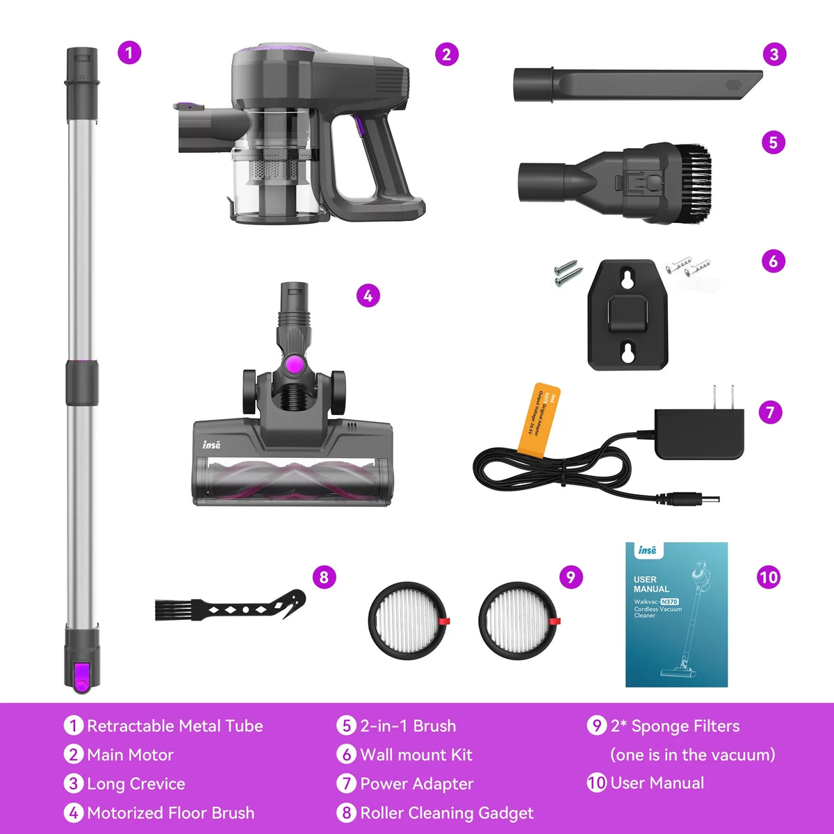 Cordless Stick Vacuum Cleaner J9927