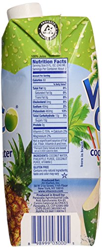 Coconut Water Variety Pack 16.9 Ounce Pack of 12 T976762