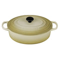 Enameled Cast Iron 3.5 Quart Oval Wide French Oven N629855