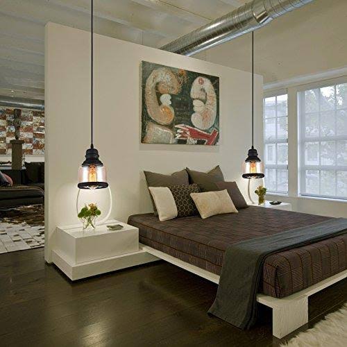 Glass Hanging Lights with Plug in Cord and Dimmer Switch R8980