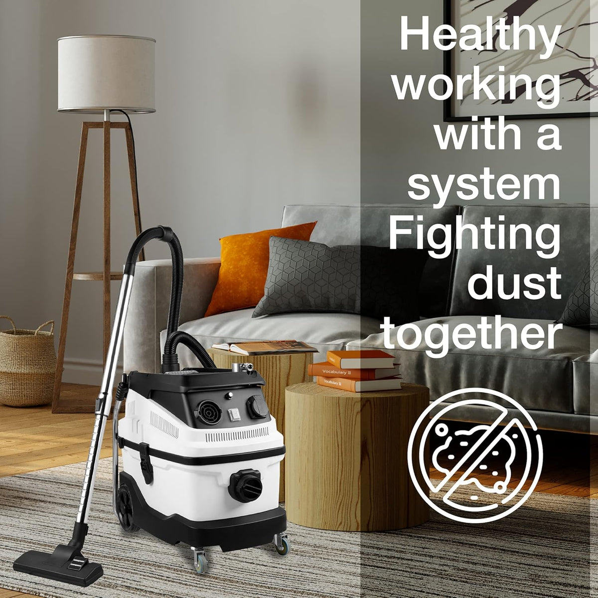 8 Gallon 6 Peak Hp 1200W Wet Dry Blow Vacuum Cleaner T60994