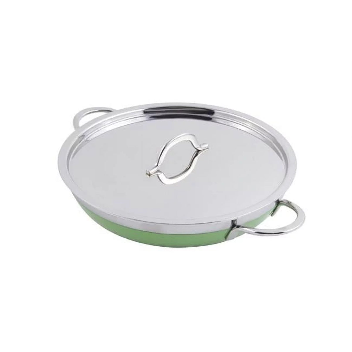 14 Inch Non-Stick Fry Pan with Silicone-Coated Handle R969
