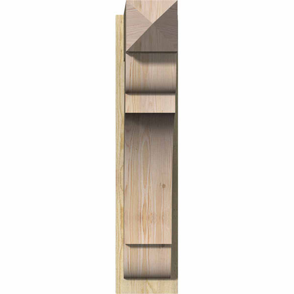 Olympic Rough Sawn Douglas Fir Arts and Crafts Outlooker J715