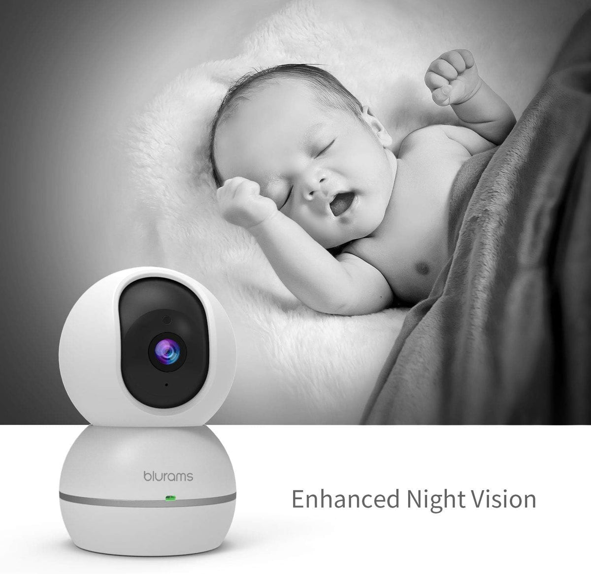 1080p Dome Security Camera PTZ Surveillance System with Night Vision Two-Way Audio Pack of 2 G59065
