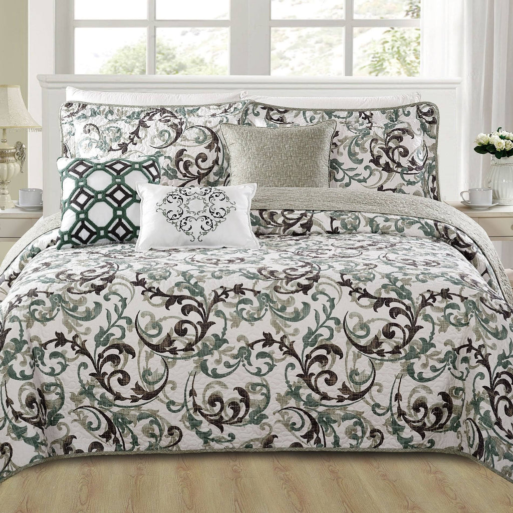 6-Piece Coverlet and Sham Set, Cal King C276
