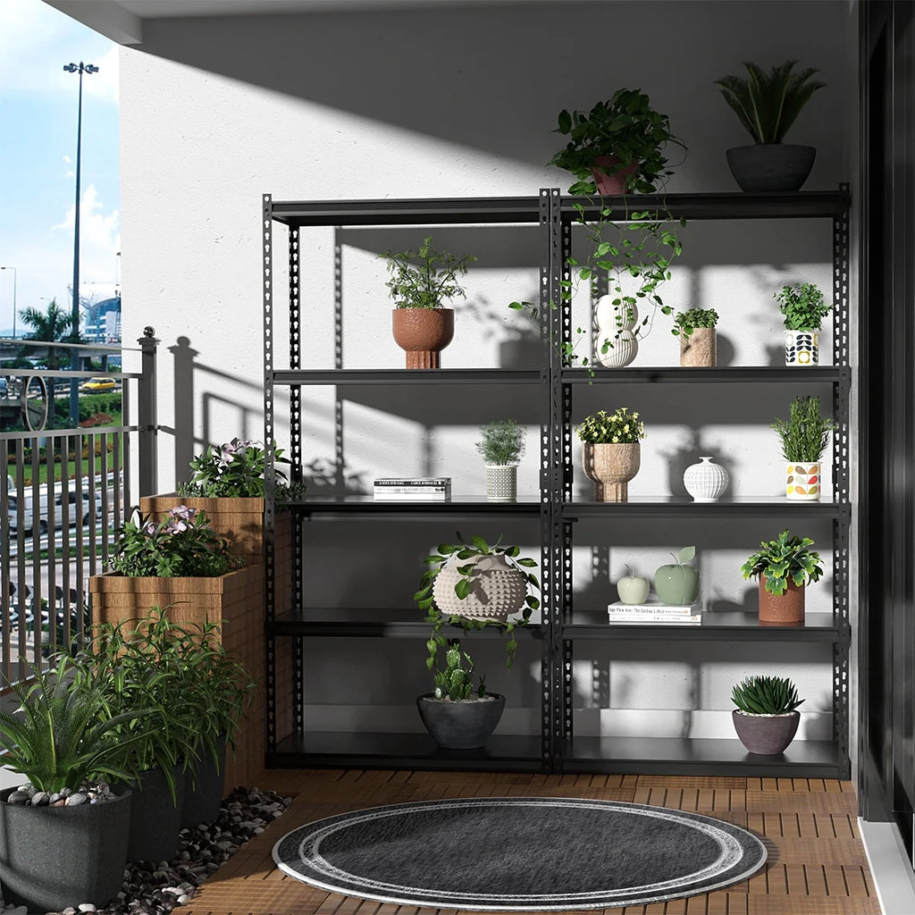 5 Tier Heavy Duty Metal Storage Shelves S2470