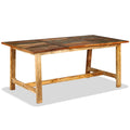 Solid Reclaimed Wood Dining Table 70.9" Z553