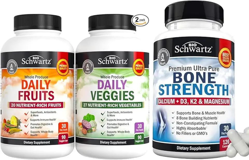 Fruits and Veggies Supplement with Calcium and Magnesium E4157
