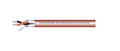 2 Conductor 22AWG Bonded Shield Cable 500ft Brown S337227