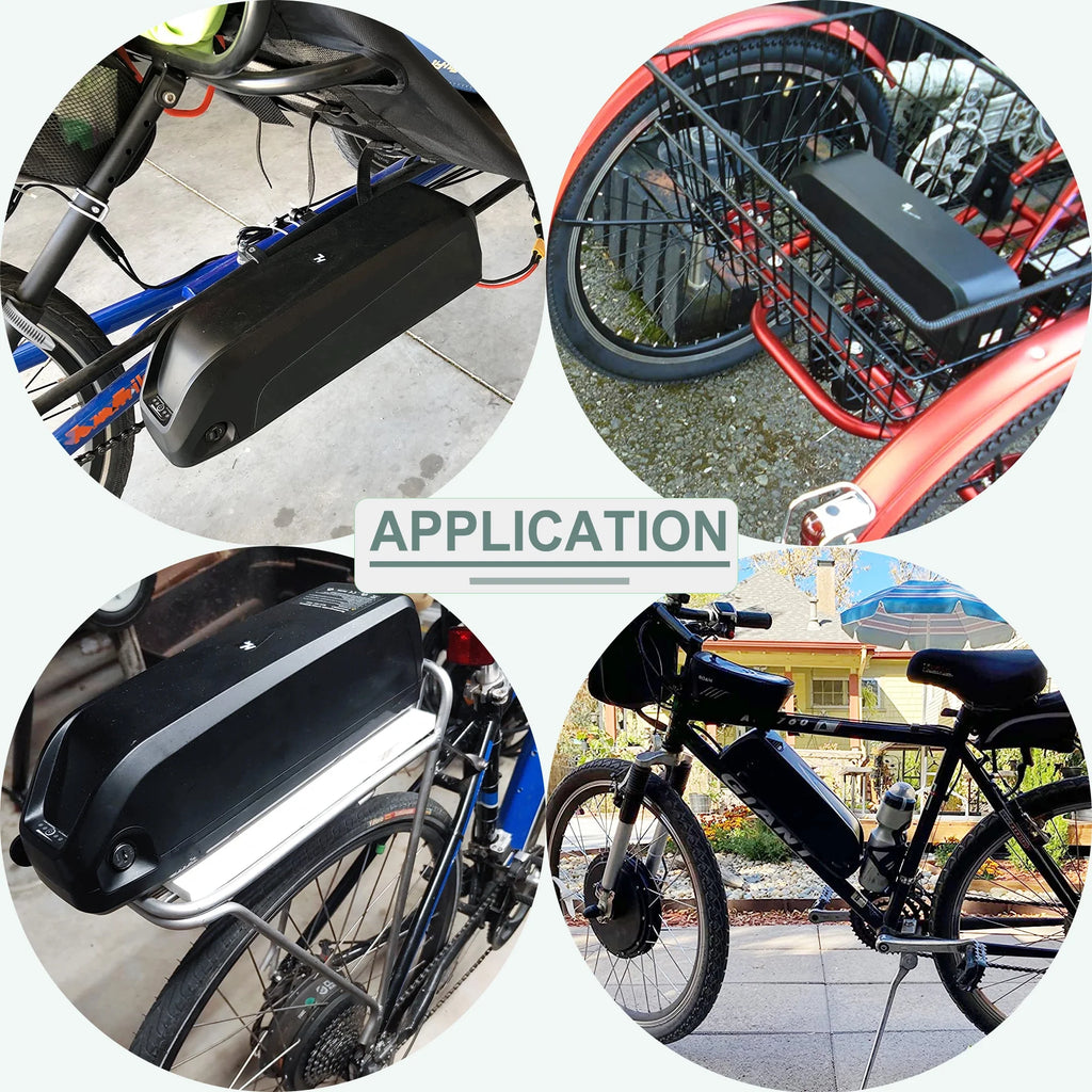 36V 20Ah Lithium Ebike Battery with 3A Charger Y2640