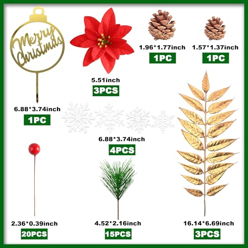 Christmas Cake Topper T40579