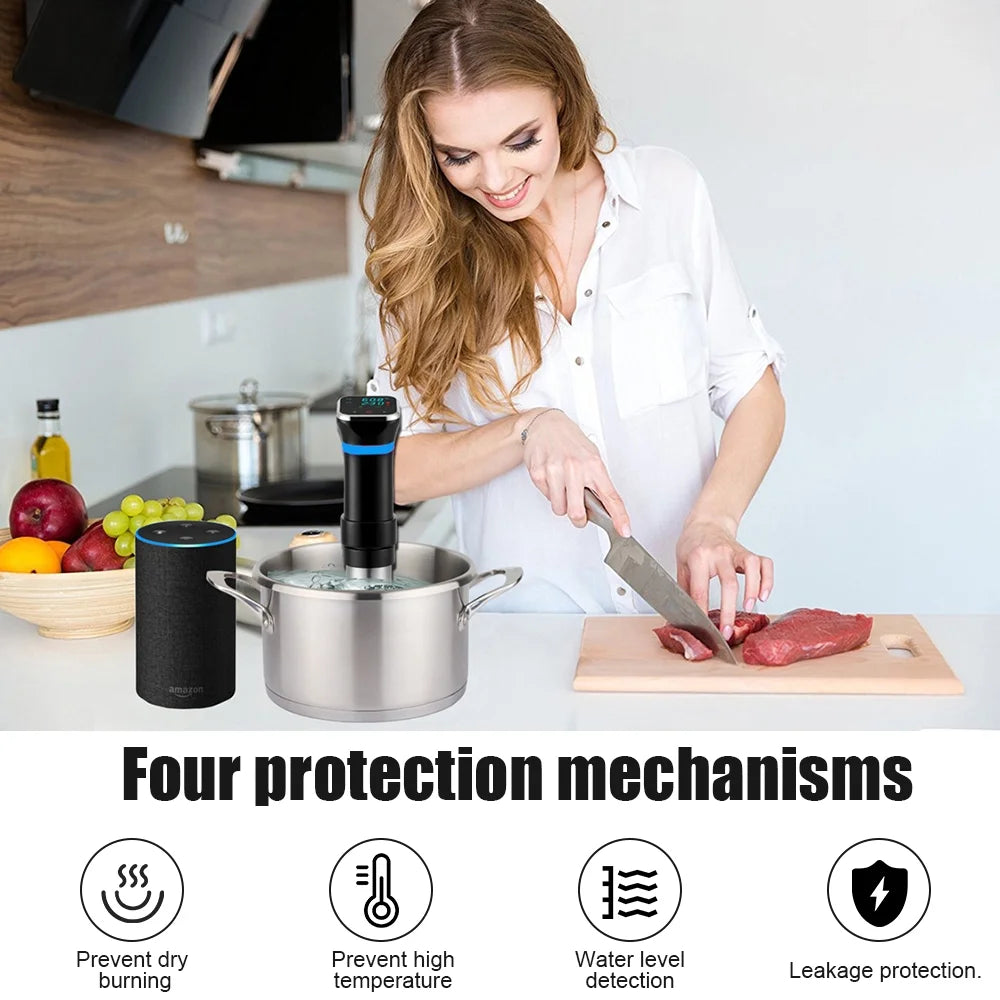 1100W Stainless Steel Immersion Circulator V5613