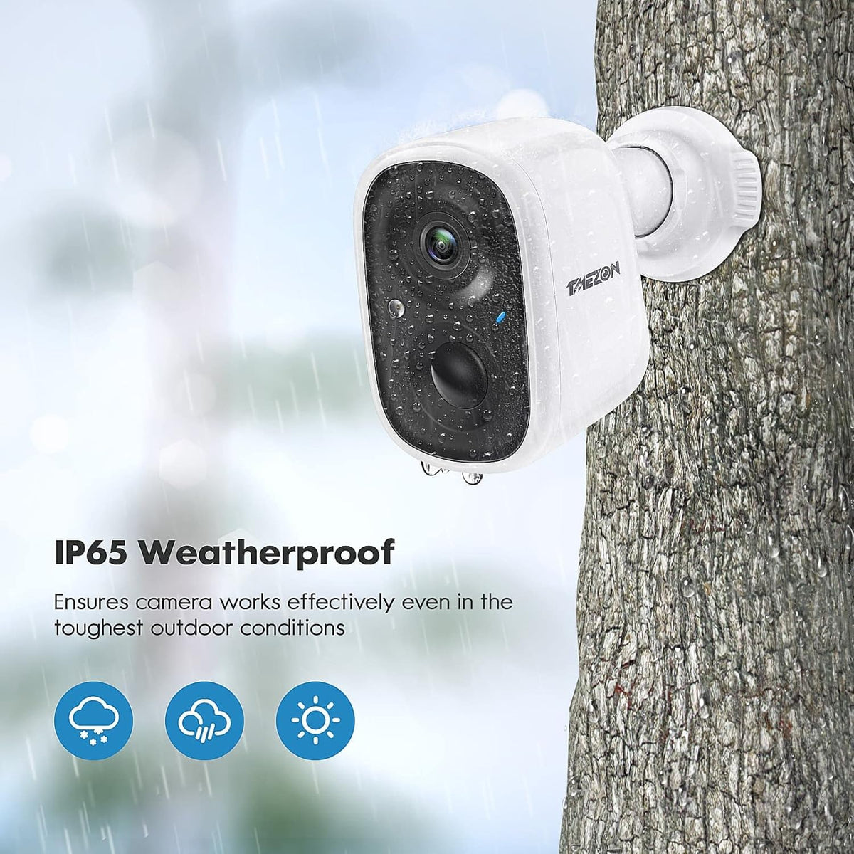 Wireless Battery Powered 1080p Security Camera I9167