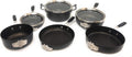 9pc Hard-Anodized Nonstick Cookware Set O19343