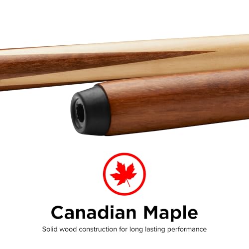 Brown 48-Inch 18-Ounce Billiard Pool Cue O884