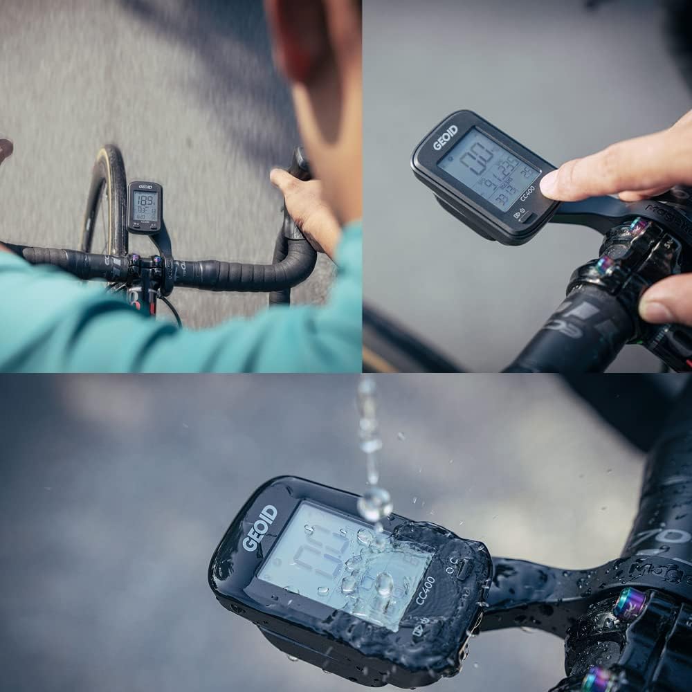 Wireless Bluetooth Waterproof Bicycle Speedometer Odometer with LCD Automatic Backlight Display O85571