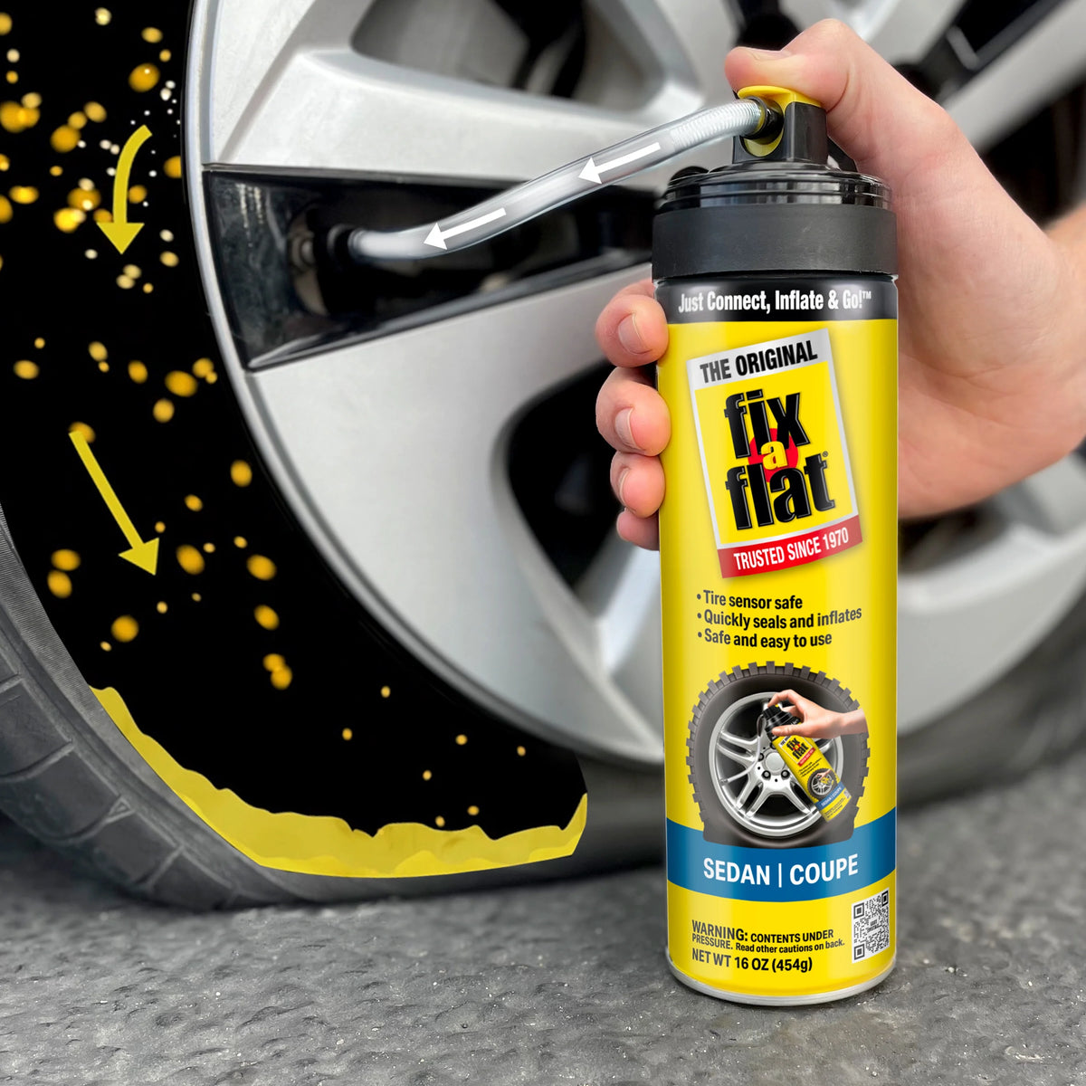 24 oz Aerosol Tire Repair and Inflator W11201