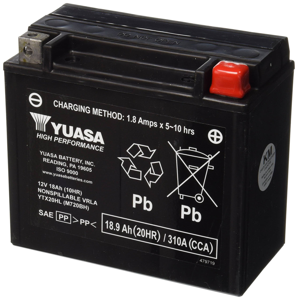 Sealed Factory Activated Battery X616601