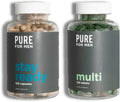 120 Capsules Fiber Supplement + Vegan Multivitamin Z153