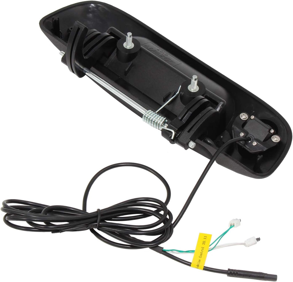 Tailgate Handle with Backup Camera Black F546