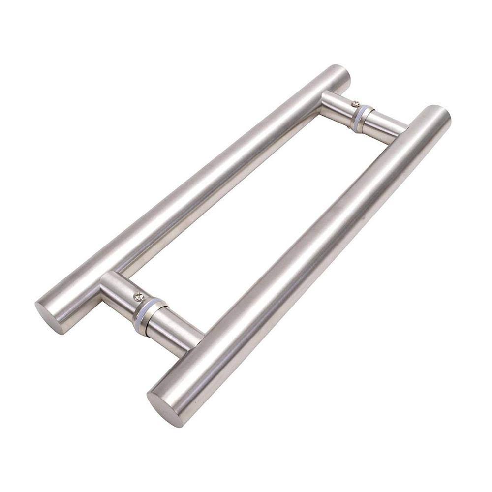 Matte Black Sliding Door Hardware 2-Set R66441