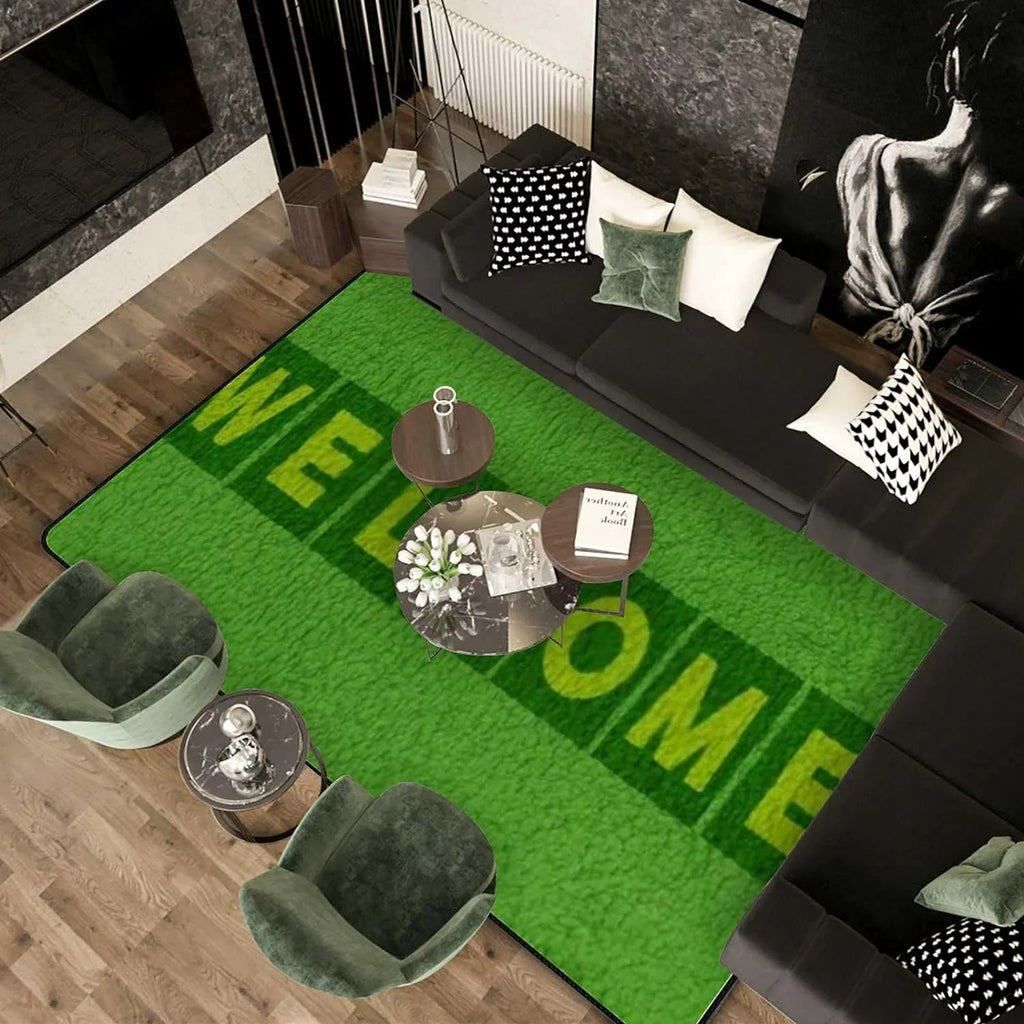 Lightweight Soft Area Rug 63x48in L4694