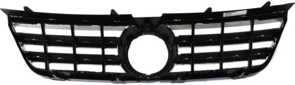 Chrome Shell Textured Black Insert Grille Assembly P224845