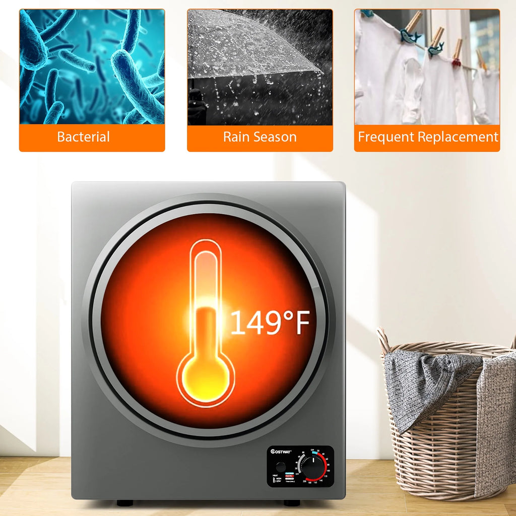 Compact Electric Laundry Dryer 1.5 cu.ft. X9156