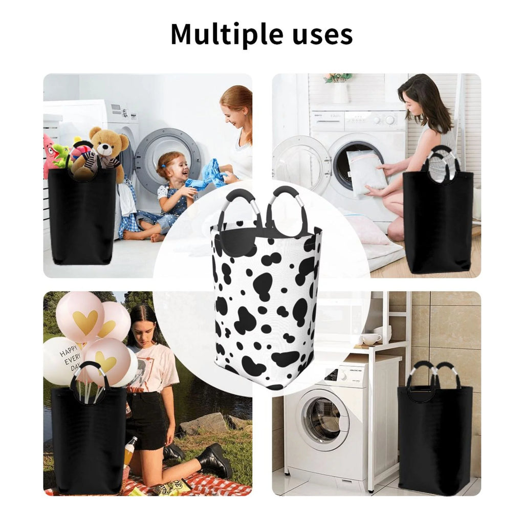 50L Rectangular Waterproof Foldable Laundry Hamper Q597396