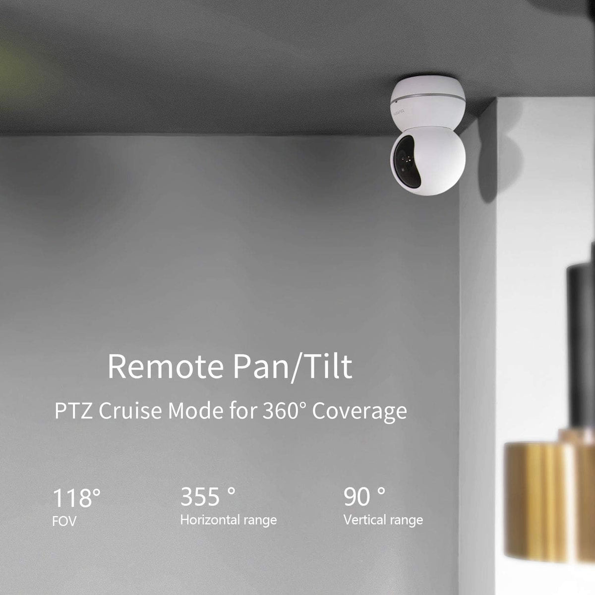 1080p Dome Security Camera PTZ Surveillance System with Night Vision Two-Way Audio Pack of 2 G59065
