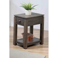 Narrow End Table with Drawer & Shelf Q45129