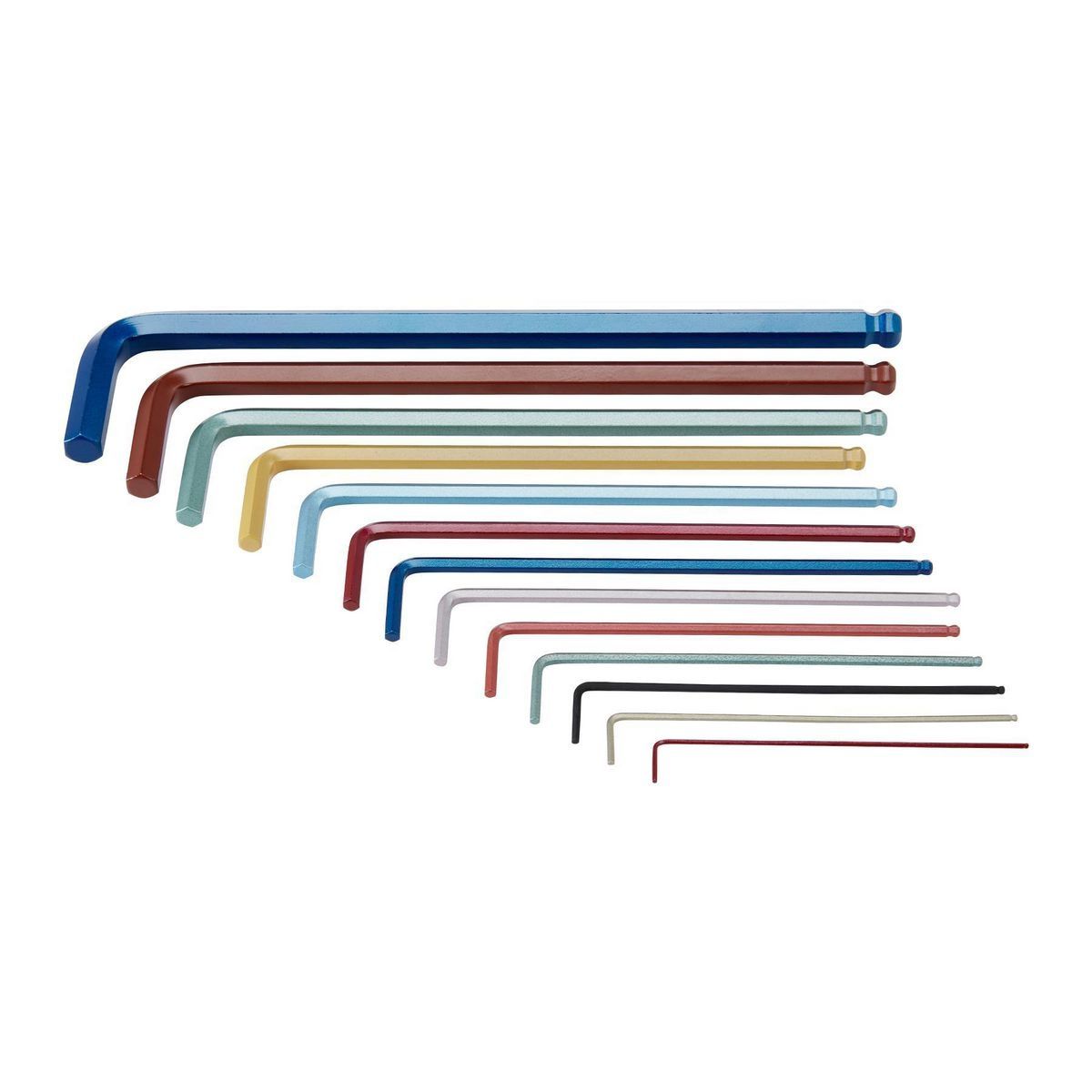 13 Piece L-Shape Ball End Hex Key Set X6690