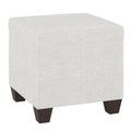 White Ottoman P24603