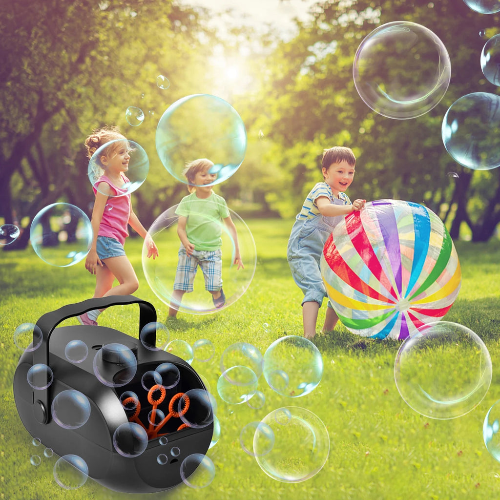 Portable Rechargeable Bubble Machine H461