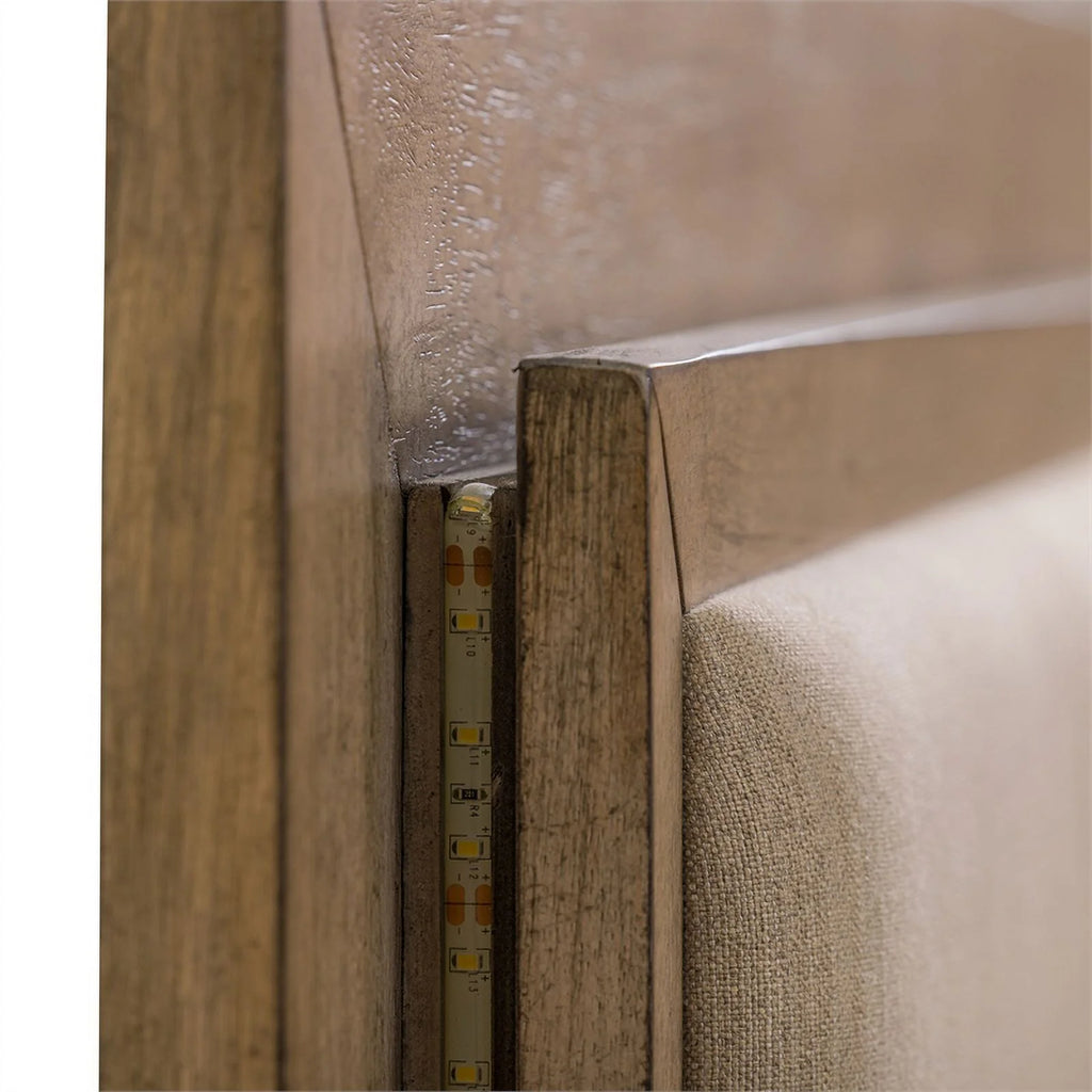 King Upholstered Wood Bed W476802