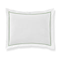 Green Sateen Sham Y486