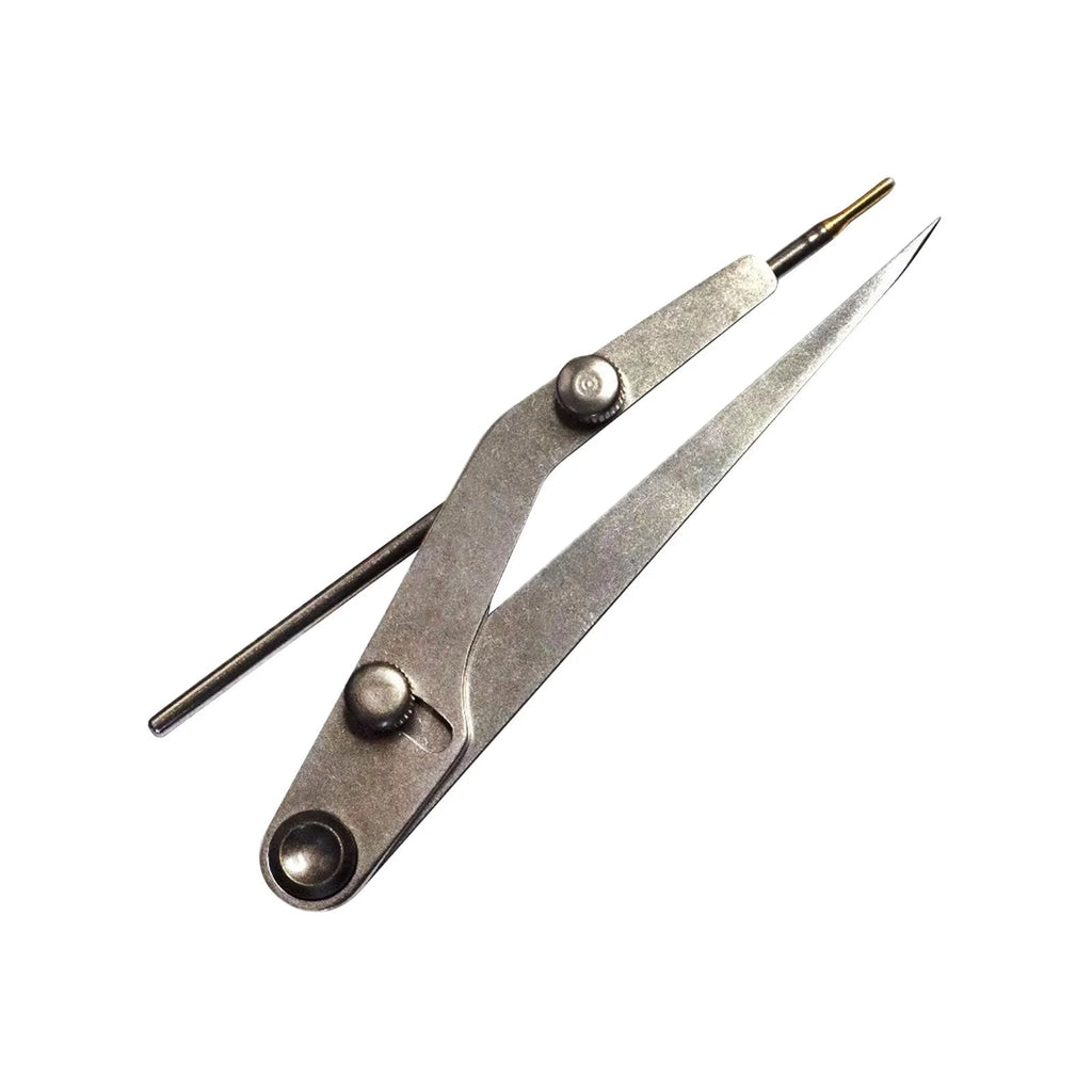 Leather Wing Divider Adjustable Compass for Woodworking Marking E8685
