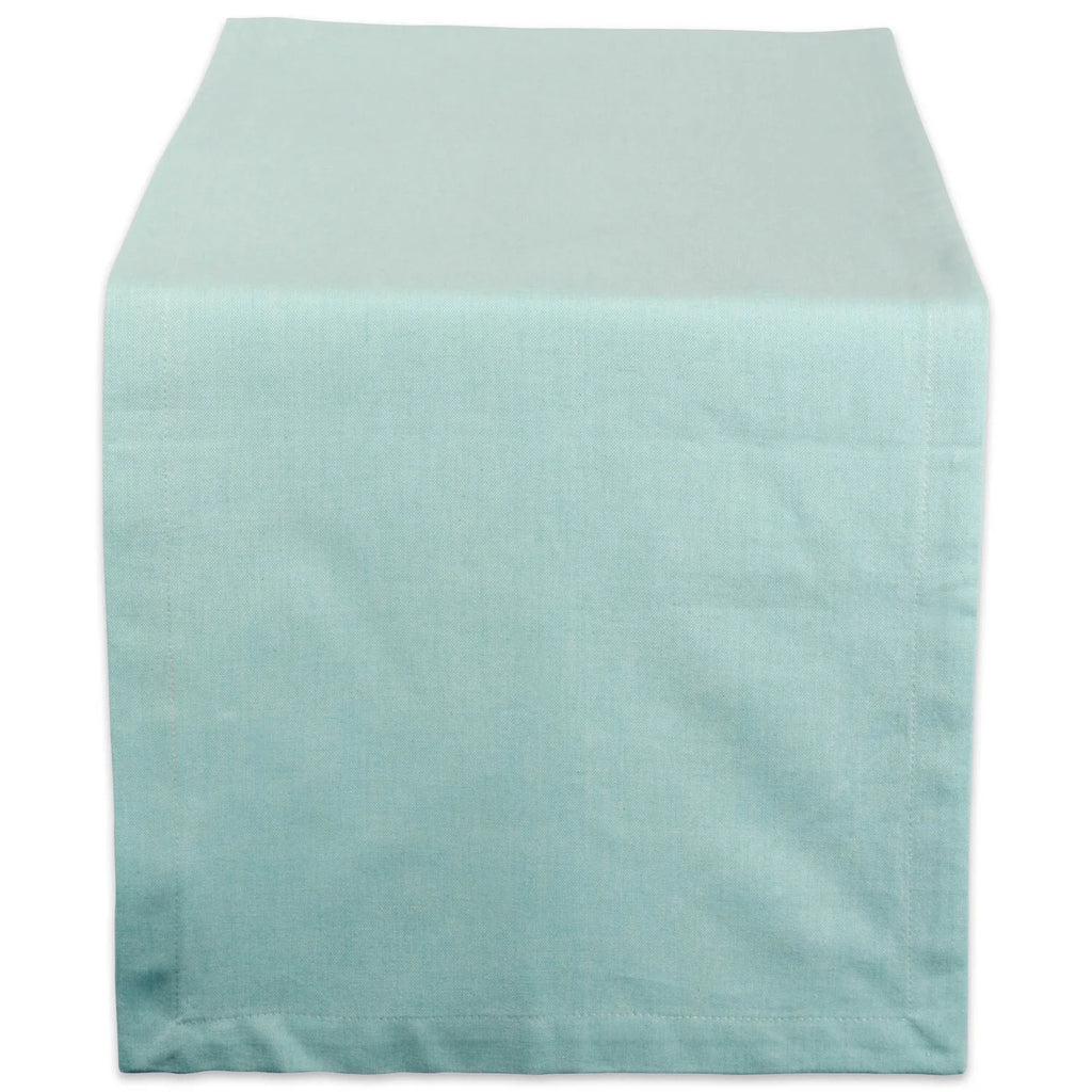 14x72" Cotton Chambray Table Runner I57365