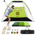 10 x 7 ft Golf Practice Net with Mat, Tees and Balls N11788