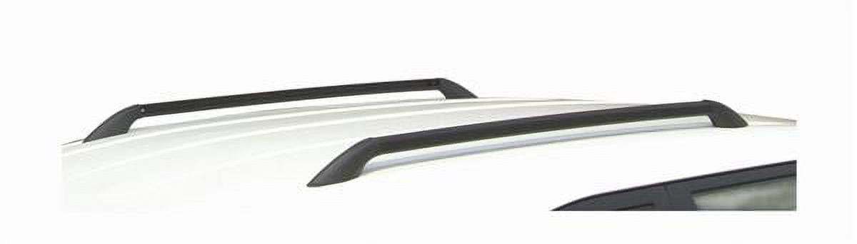 Black 58" Long Drill-in Installation Roof Rail D793
