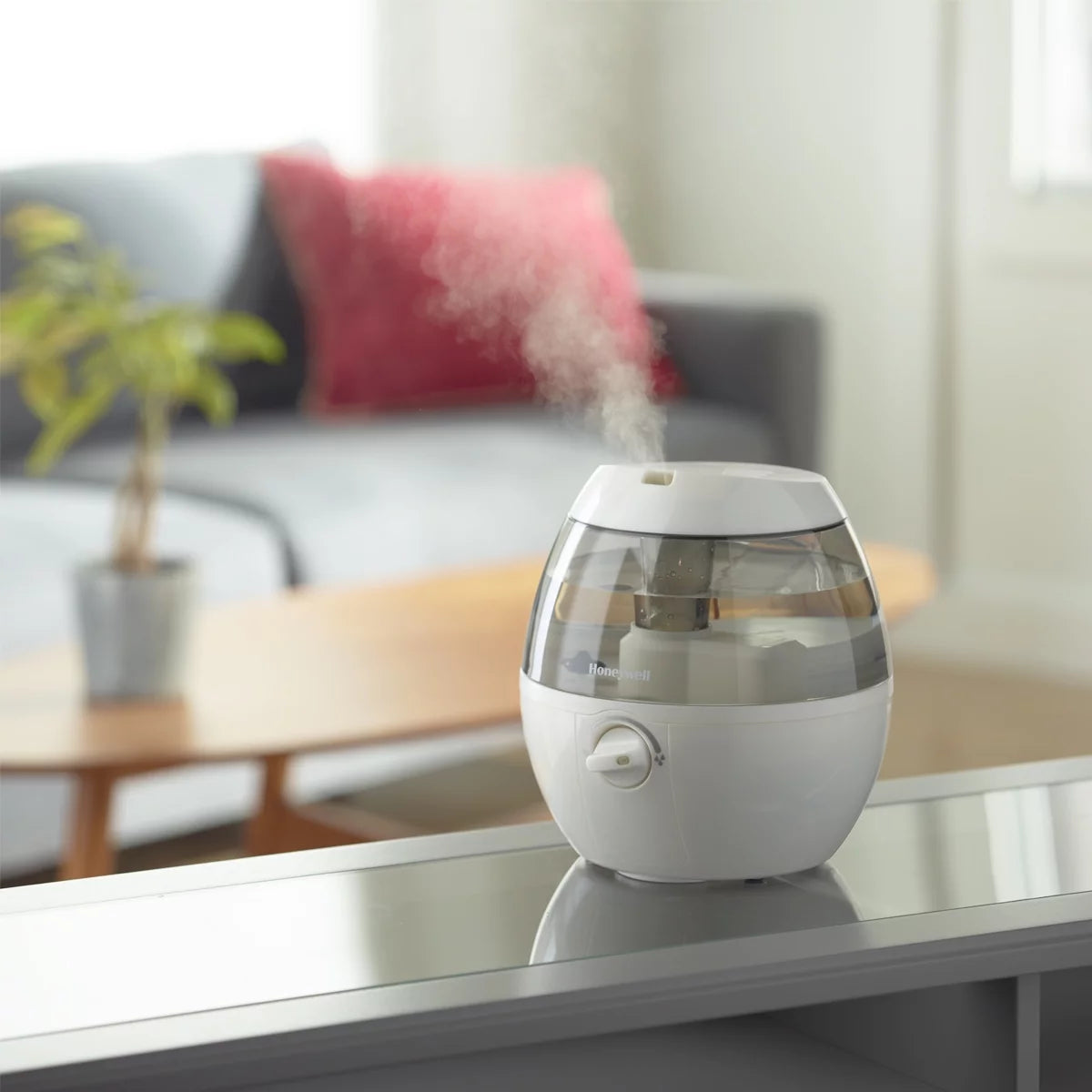 White Ultrasonic Cool Mist Humidifier U75618