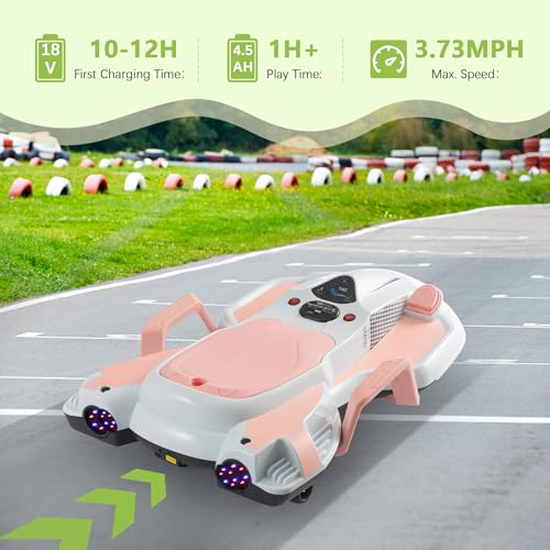 Electric Wiggle Car with Safety Handle I66247