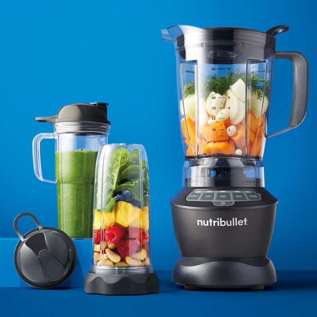 Dark Gray 64 oz. Full-Size Blender Combo V6400