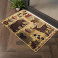 Beige Machine Made Rectangle Rug R409