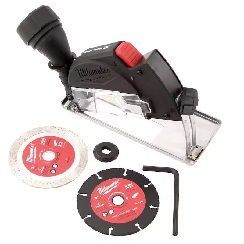 12V Brushless Cordless Cut Off Saw with 3 in. Diamond Tile Blades L550013