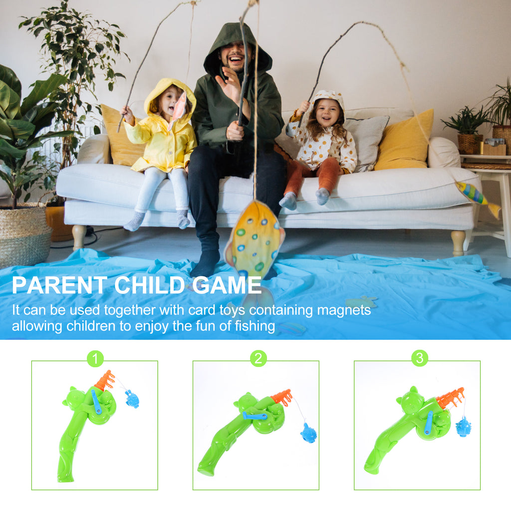 Magnetic Pole Catch Children's Fishing Rod Toy J6333