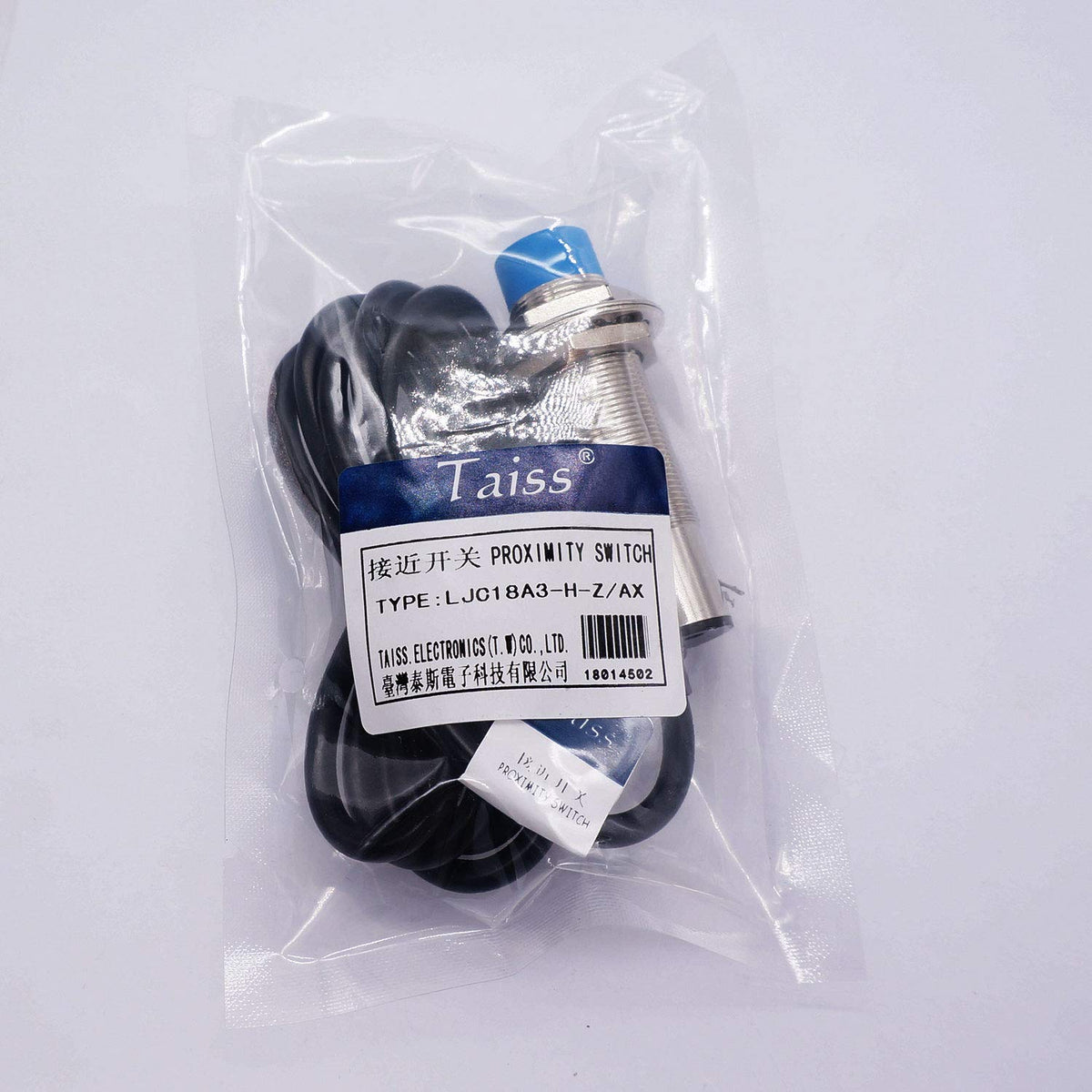 Capacitance Proximity Sensor Switch NPN NC DC 6-36V 300mA M18 3-Wire V29235