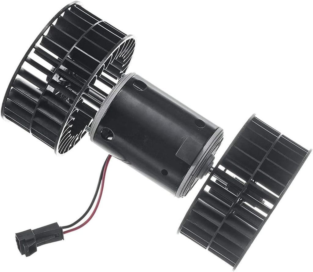 Heater Blower Motor with Fan Cage, Single Speed 12V, Pack of 2 N850