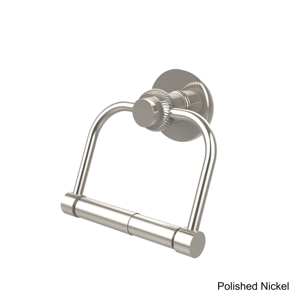 Polished Nickel 2 Post Toilet Tissue Holder W26652